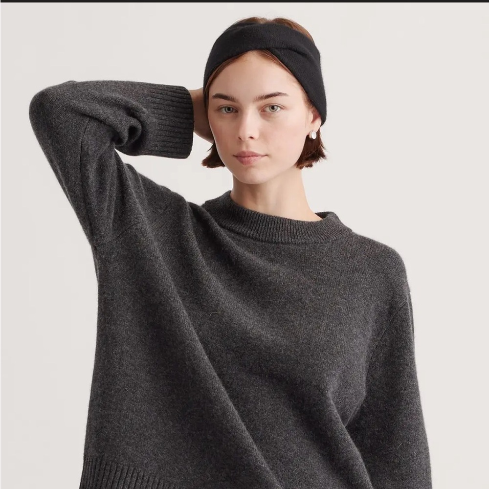 Quince cashmere twist headband